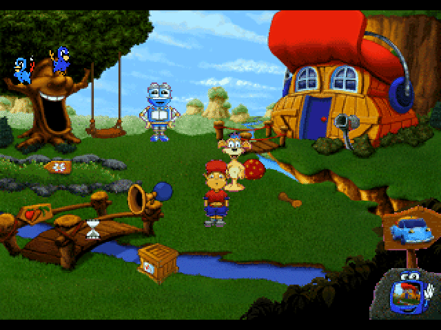Adibou et L'Ombre Verte screenshot 4 for Playstation